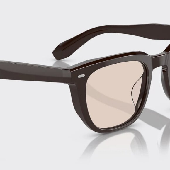OLIVER PEOPLES N. 06 in Kuri Brown / Sand Wash 49mm MSRP$566 Pedro Pascal's Fav - Picture 12 of 12